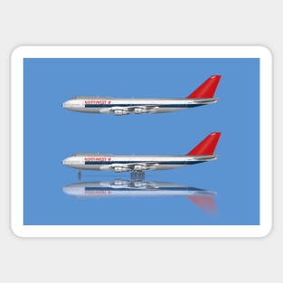 Northwest 747-151 Sticker